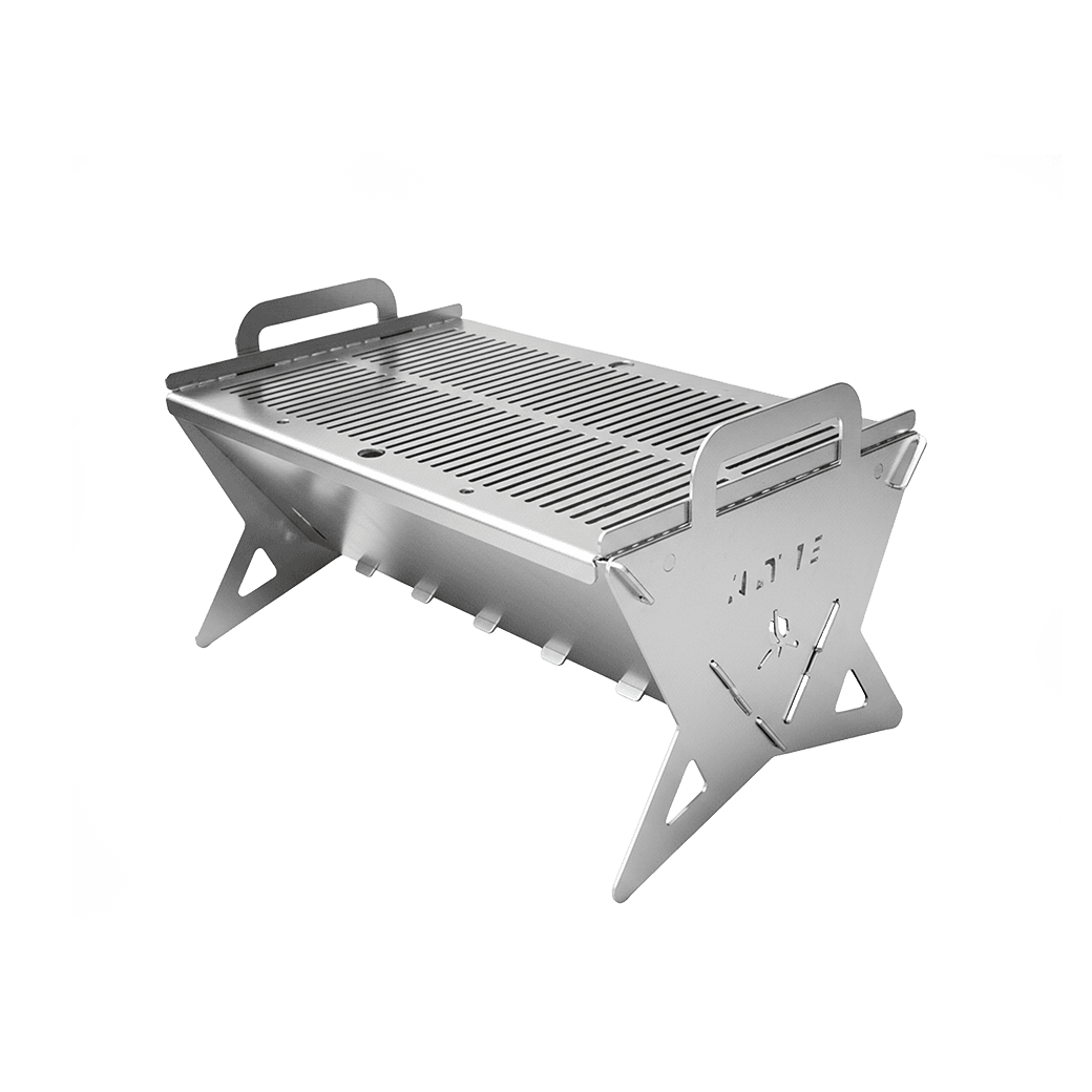 Parrilla Maletin Acero Inox ( Explorer Pro) 55 x 35 x 3mm