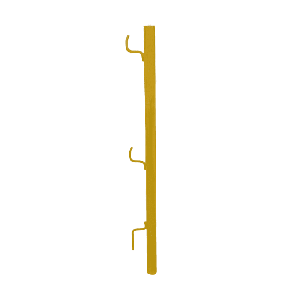Poste 1.20 m PARA BASE (SOBRE NIVEL DE PISO) TUBO Ø 42.5 MM x 2 MM